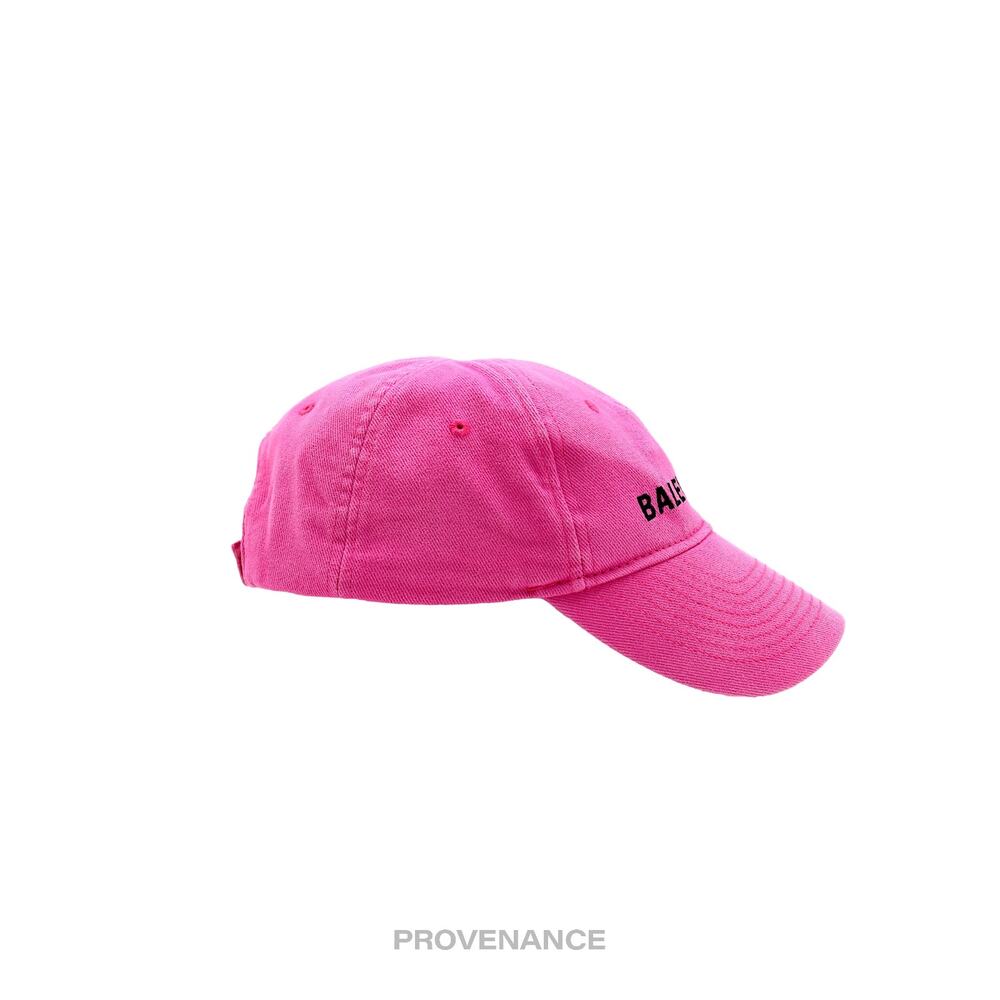 🔴 Balenciaga Embroidered Logo Cap - Washed Pink - Picture 5 of 11